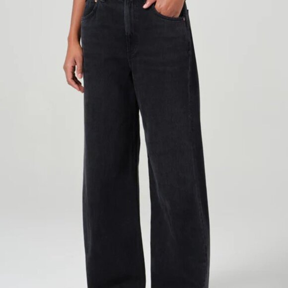 Low Curve Jean In Black Tar - Picture 9 of 11